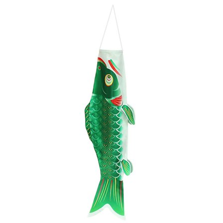 Japansk Karpe Vindstrømpe I Brisen Fade Resistant Fisker Koi Vindstrømpe Traditionel Hængende Flag & Banner