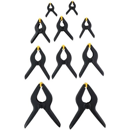 Fjederklemme / Fjederklemmer 10-pak