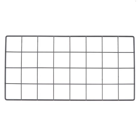 IC Foton Postkort Ram Display Kunst Opbevaringsstativ Holder Væghængt Sort