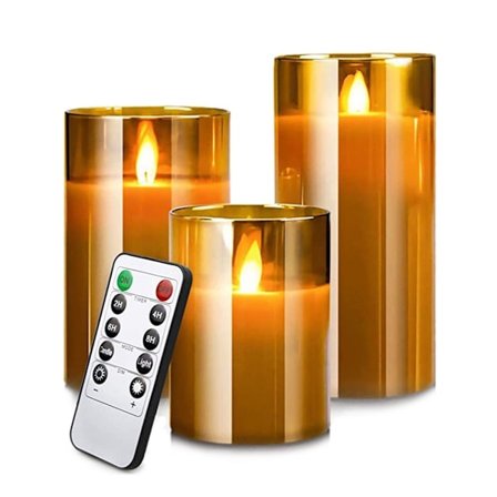 Led Flameless Pillar set KULTA