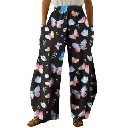 Palazzo Pant High Waist Loungewear För Kvinnor