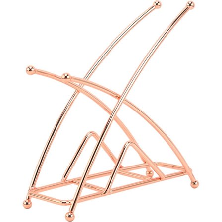 (Roséguld, 16 x 5,6 x 16 cm) 1 st handduksställ, servetthållare, bordservetthållare, vardagsrumsinredning