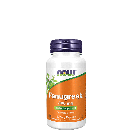 Muskelopbygning Now Foods Fenugreek 500 mg 100 veg kapsler - Bodyman.dk