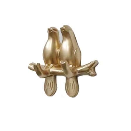 Djurvägghängare Klädkrok GULD STYLE B STYLE B