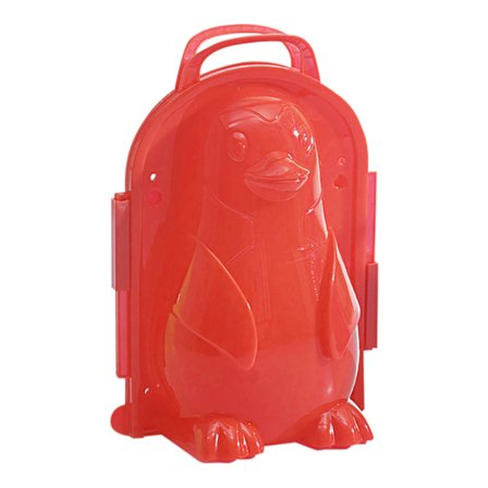 Tegneserie-Pingvin Sneboldmaskine Clip Værktøj Børnelegetøj til Vinter Udendørs Sport