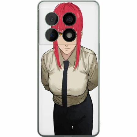 Oneplus 10 Pro Genomskinligt Skal Makima Chainsaw Man