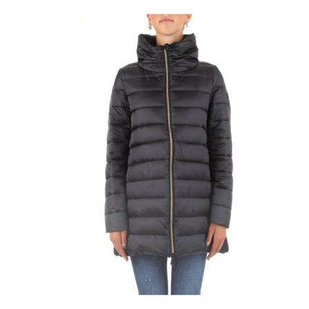 Save The Duck, Coat Zwart, Dames, Maat:M