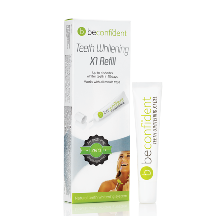 Beconfident Teeth Whitening X1 Refill, 10 ml