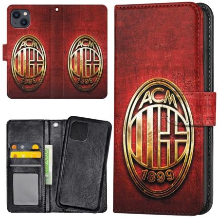 iPhone 15 Plus - Lommebok Deksel A.C Milan