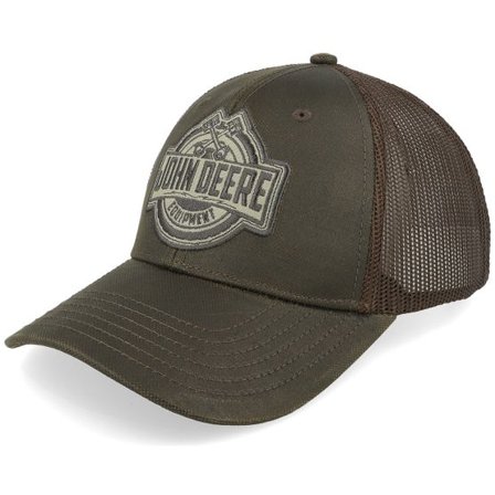 John Deere - Brun trucker Keps - Oilskin Mesh Brown/Black Trucker @ Hatstore