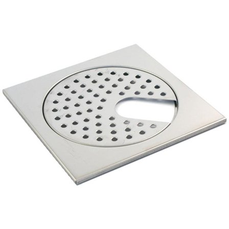 TEBO Details 002330 Gulvslukrist blank med uttak, Innendørsavløp