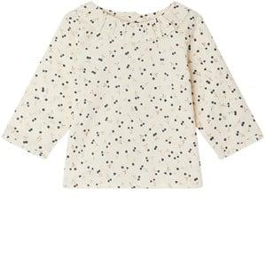 Bonpoint Ganiti Printed Blouse Ecru 18 Months - Tops - 18 months - Cream
