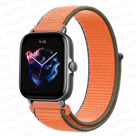 20 mm 22 mm watch för Amazfit Gts/2/2e/4/3/mini Gtr 4/2/3/ pro 47 mm Stratos 3 nylon Pulseira Correa Amazfit bipsband