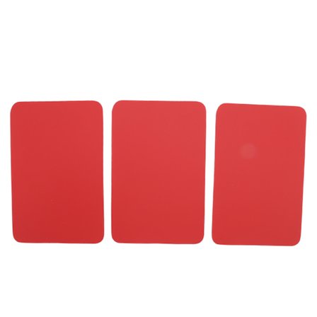 3 stk. Vandtætte Kajak Lap PVC Flåde Lap Gummibåd Reparation Lap Sæt til Oppustelig Båd Kano Rød