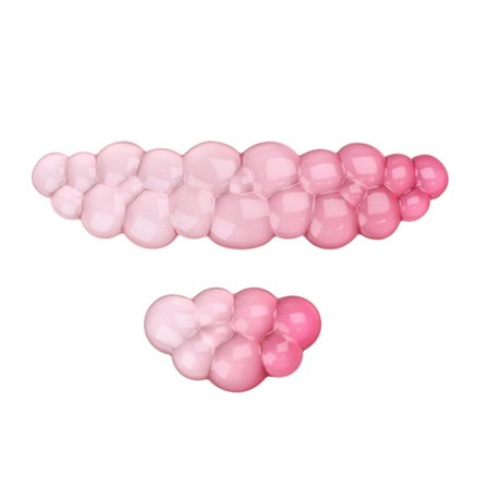 Ergonomiskt tangentbord och musmatta med handledsstöd, sval tangentbordskudde, halksäker