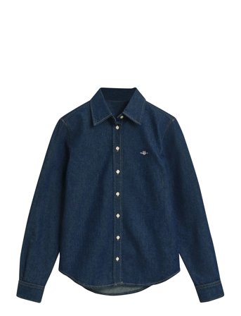 GANT Reg Denim Shirt - Blue - 34