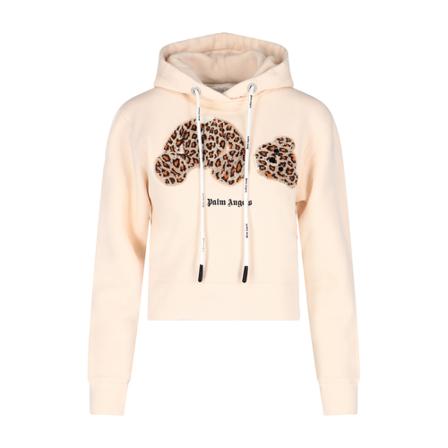 Palm Angels, Hoodies Wit, Dames, Maat:S