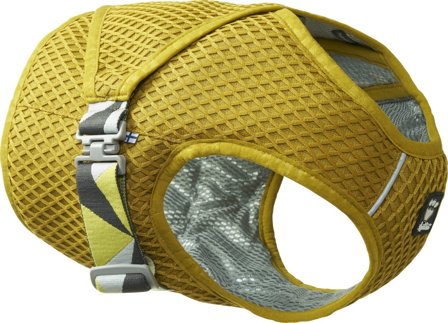 Hurtta Cooling Wrap viilennysliivi, 75 - 95 cm, tummakeltainen