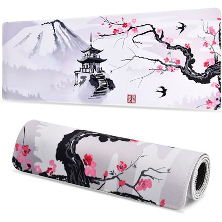 800 x 300 x 3 mm Stort Musmatta, Gaming Musmatta, Halksäker Natur