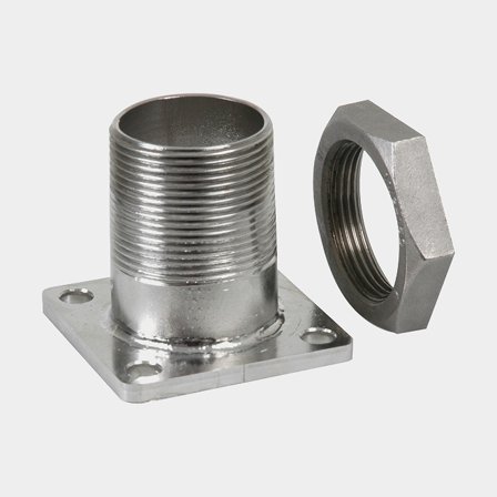 Fläns med koppling till bukh RF