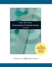 Fundamentals of Corporate Finance