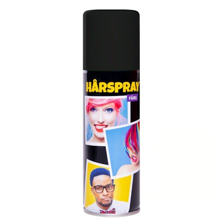 Hårspray Färg Svart