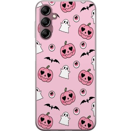 Yhteensopiva Puhelinkuori Samsung Galaxy A14 5G Halloween Rosa