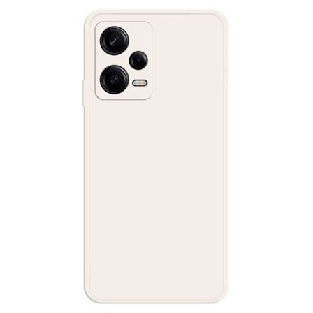 Avfasat gummerat anti-droppskydd för Xiaomi Redmi Note 12 Pro - Beige