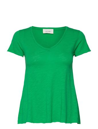 Jacksonville T-shirts & Tops Short-sleeved Grønn American Vintage*Betinget Tilbud