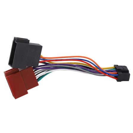 Alpine Autoradion 16-nastainen johtosarjan adapteri ISO-liitin