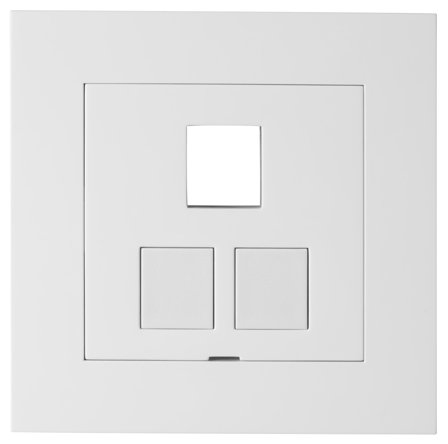 Elko Plus Midtlokk med ramme, 3 x Keystone Fjellhvit, Datamaskin & surfing