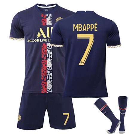 22-23 Paris Saint-Germain Special Edition tröja för barn nr 7 Mbappé