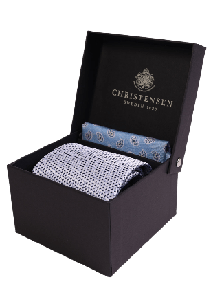 Amanda Christensen Tie & Pocket SquareBox Set Accessoarer Herr Rosa ONESIZE