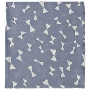 Kids - Bobo Choses Blue Fog All Over Bow Muslin Blanket One Size - Textile - One size - Blue