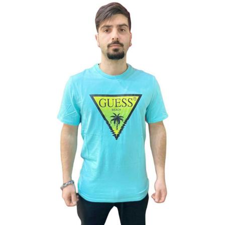 Guess T-Shirts Blå, Herre