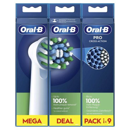 Oral-B Cross Action 3+3+3ct