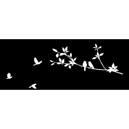 Väggdekor - Fåglar på kvist