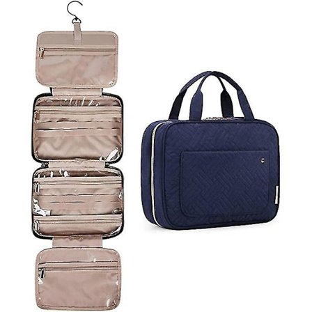 Toiletry Bag Travel Bag With Hanging Hook Water Resistant Makeup Cosmetic Bag