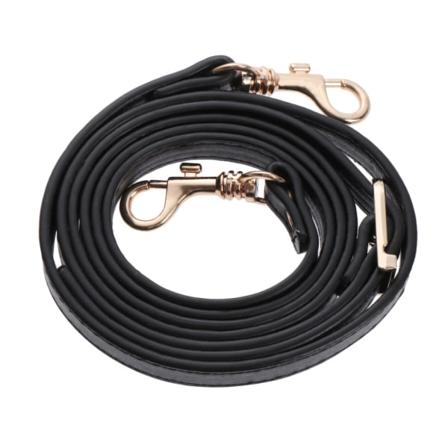 120 cm Handväska Väska Läderrem Ersättningsaxelväskor Crossbody-bälte Black