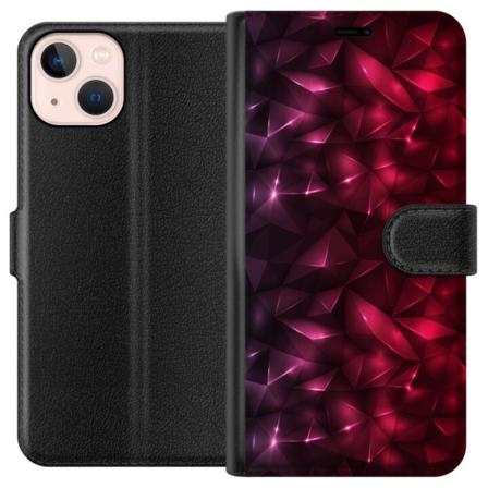 Apple iPhone 13 mini Lompakkokotelo Kiusoittava Punainen