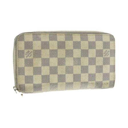 Louis Vuitton Vintage, Pre-owned Zippy organizer Wit, Dames, Maat:ONE Size