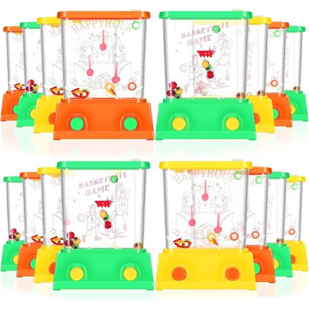 1 kpl Kädessä pidettävä vesipeli Arcade Vesirengaspeli Rantaleluihin Juhlalelu Kalarengas Hauska peli Koripallo Hauska lahja Väri Tyyli Satunnainen