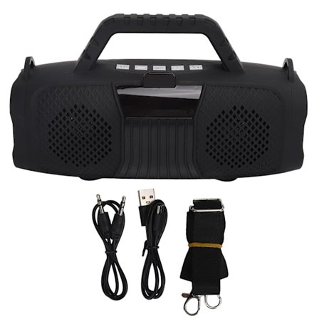 AK-351 Bluetooth-högtalare FM-radio Bärbar Bluetooth-högtalare med AUX-ljudkabel