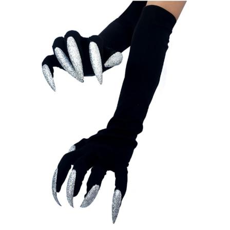 Halloween kostym rekvisita Långa nagelhandskar style 1