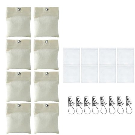 8 Pakke Utendørs Gardinvekter, 425g Utendørs Gardin Sandsekk Vektposer Draperivekter Bunn C (FMY)