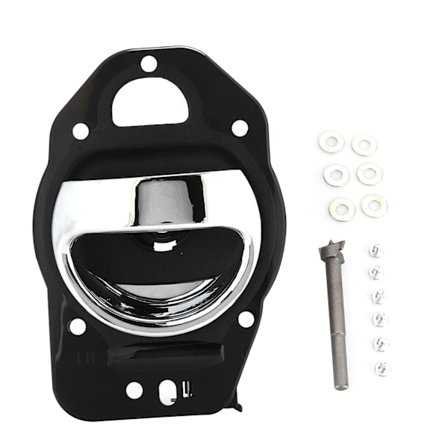 Sisäoven Kromikahva LH Etu- tai Takaovi 25812196 Sopii Chevy HHR 2006-2011