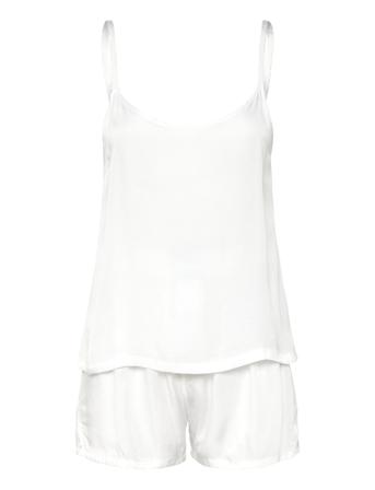 Sleeveless Short Set Calvin Klein White