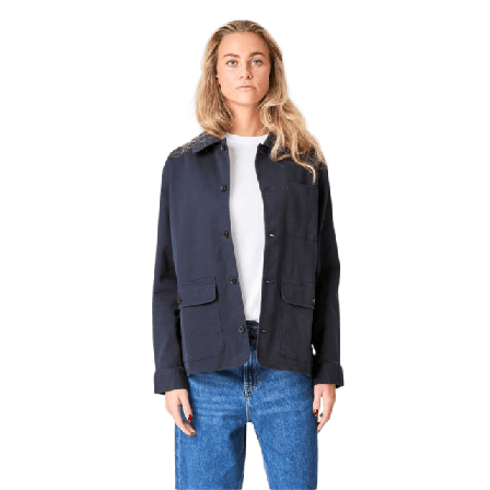 TeeShoppen Twill Shacket Blusar Dam XL