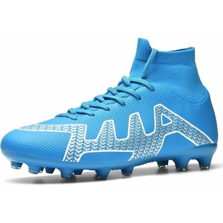 Fotbollsskor Herr Outdoor High Top Spike Ceats Fotbollsskor Professionell friidrott träningsskor