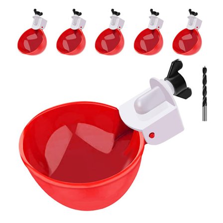Automatisk kycklingdrickare, set om 5